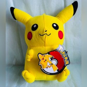 Pokémon Pikachu Plush 10" Stuffed Animal 'The Toy Factory'